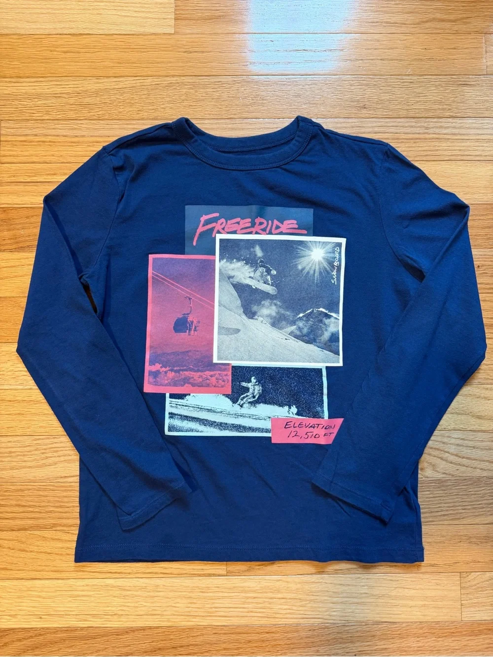 GAP & Children Place Boys' Space & Graphic Long Sleeve Tees